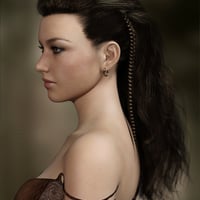 MRL Warrior Hair for Genesis 8 Female Daz 3D